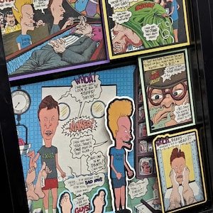 Beavis and Butthead Frame - Etsy