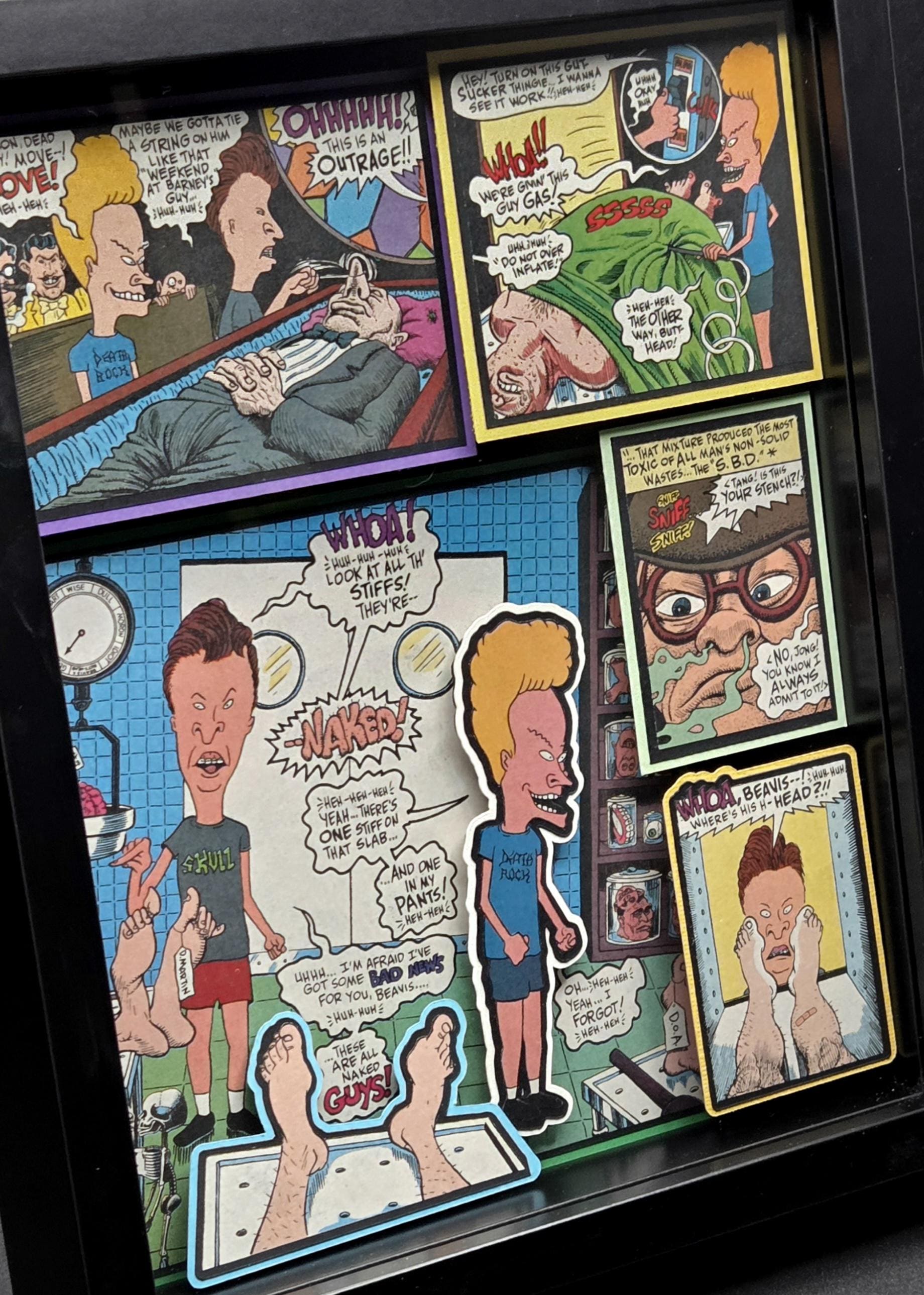 Beavis and Butthead Frame - Etsy