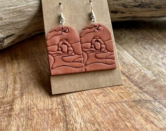 Orecchini in argilla polimerica Arches