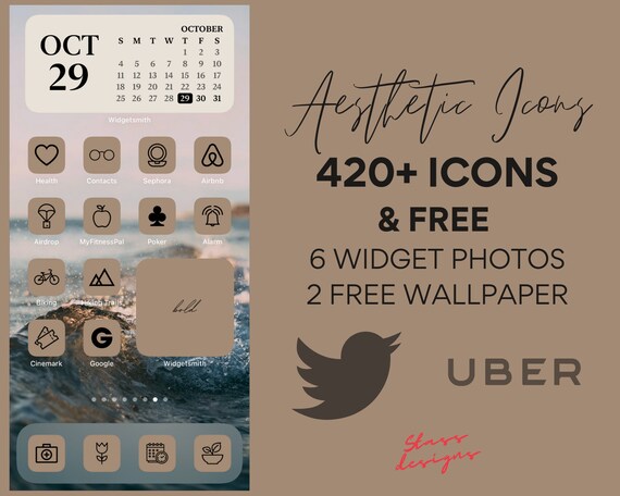 Brown Black Neutral Tone Aesthetic Iphone Ios 14 App Icons Etsy Brown Black Neutral Tone Aesthetic Iphone Ios 14 App Icons Etsy