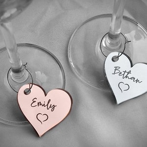 Heart Shaped Wine Glasses - Etsy