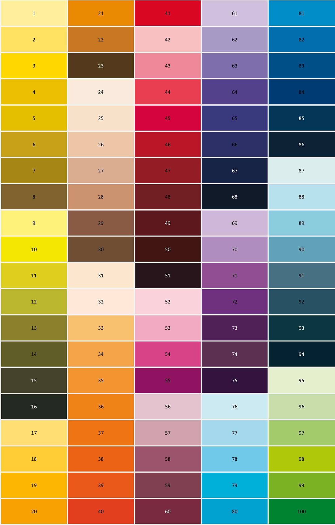 Extended Colour Options - Etsy