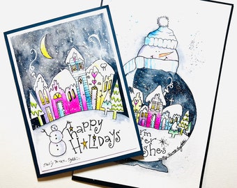 Online Class: Whimsical Holiday Cards