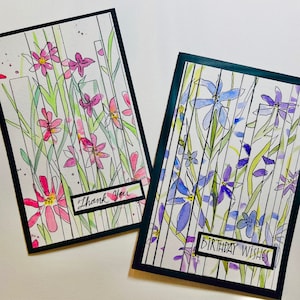 Online les: aquarelcollagekaarten (vooraf opgenomen)