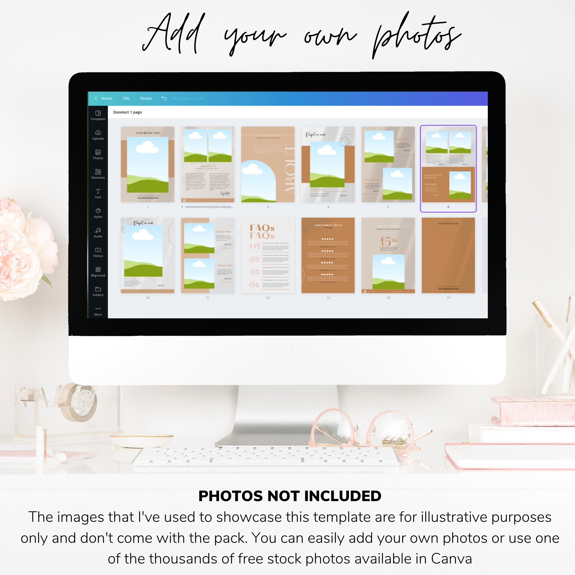 Product Catalogue Template Ecommerce Ebook Template Online Shop ...