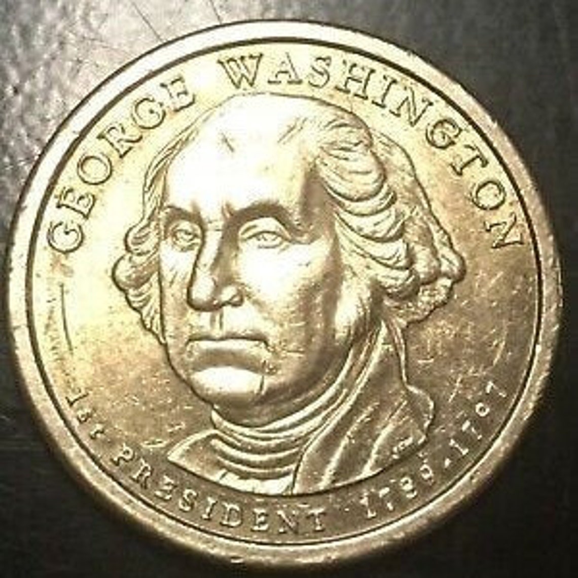 Washington Dollar Coin Etsy
