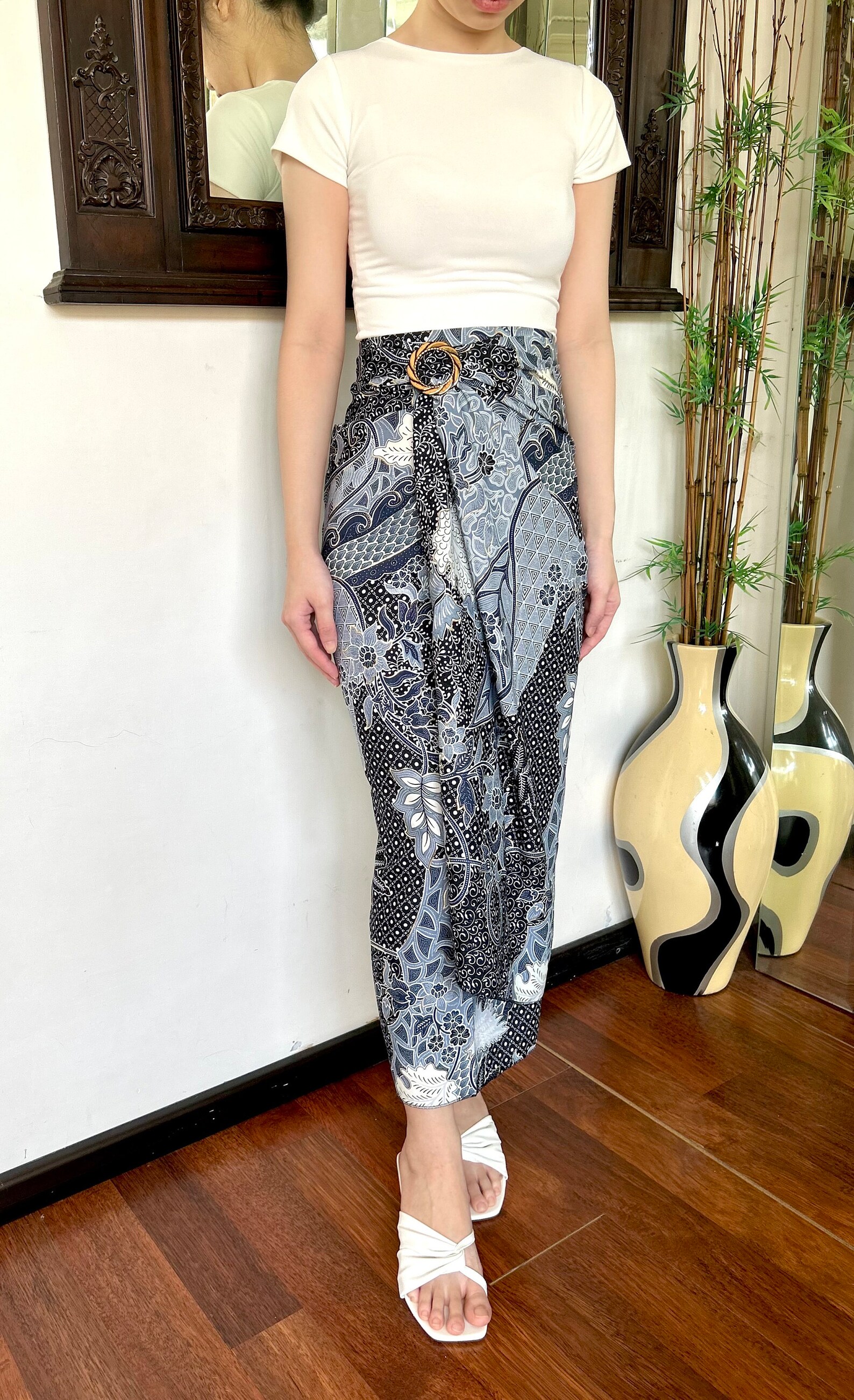 Bali Sweet Escape Skirt, Mineral Blue
