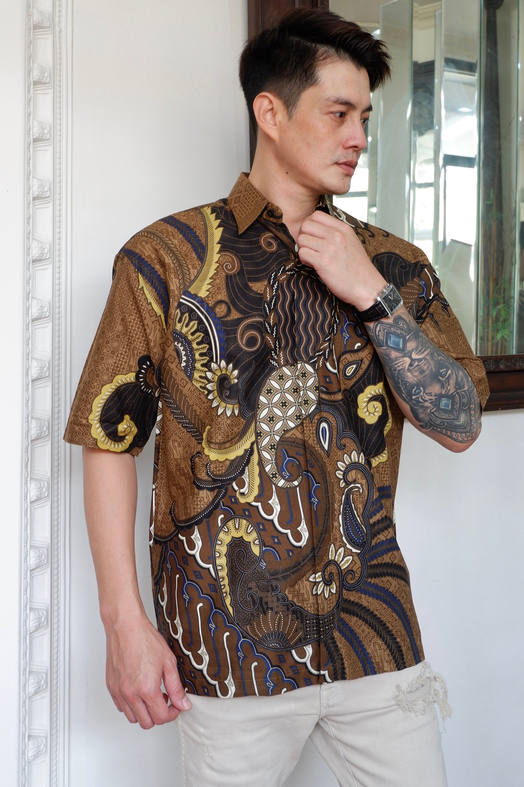 Batik Shirt - Etsy