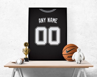 personalized spurs jersey