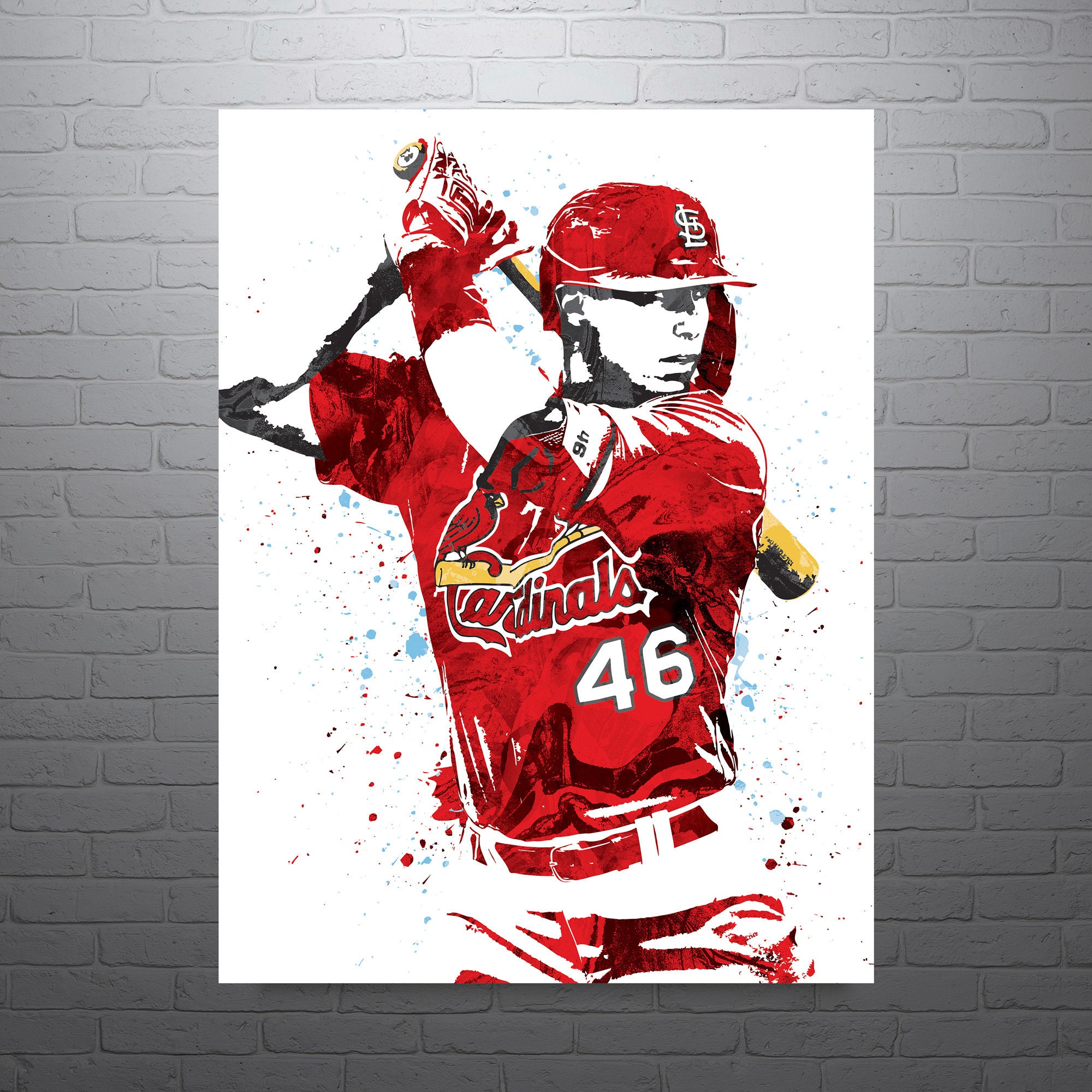 Paul Goldschmidt St. Louis Cardinals Baseball Poster Man -  Singapore