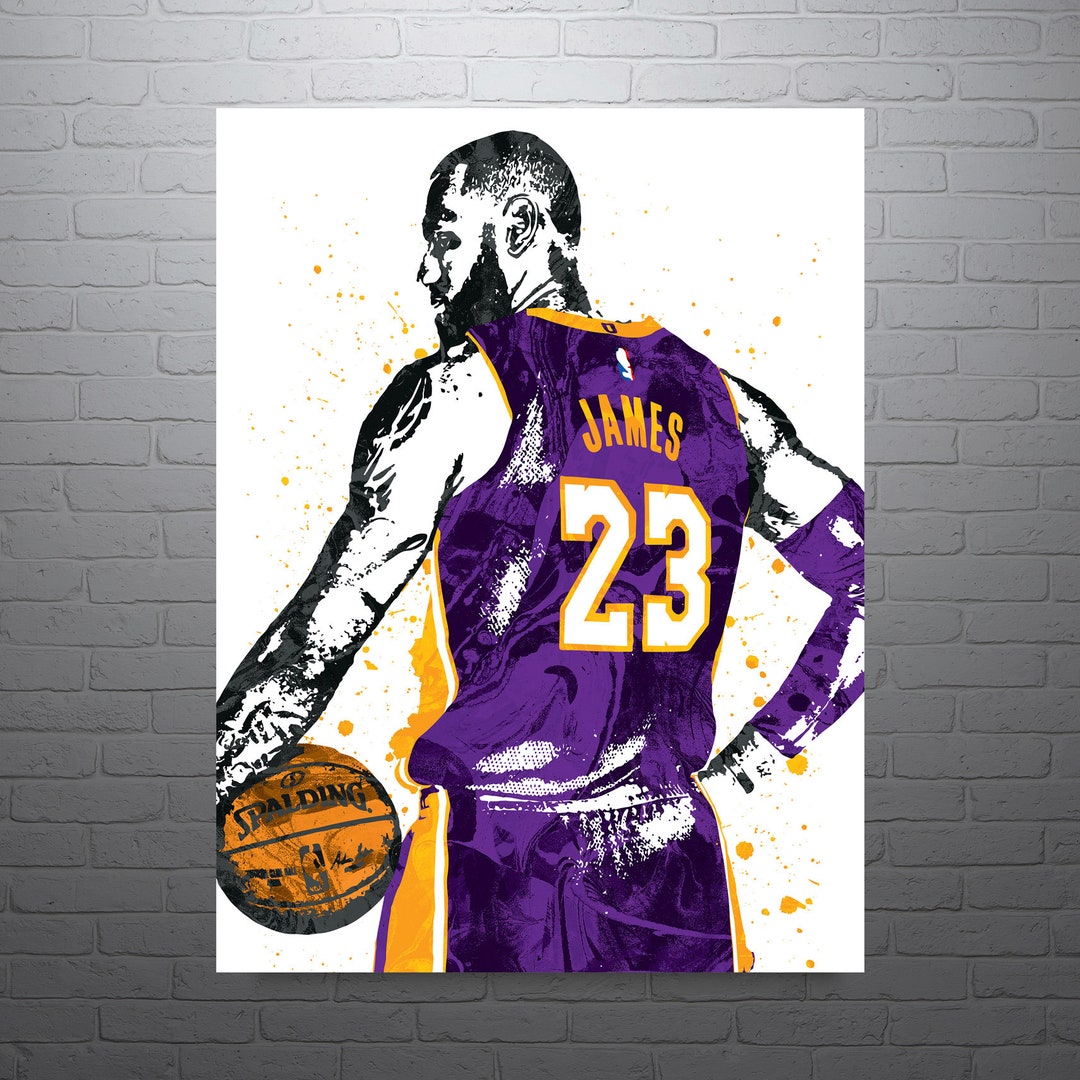 Lids LeBron James Los Angeles Lakers Jordan Brand Statement Name & Number  Pullover Sweatshirt - Purple