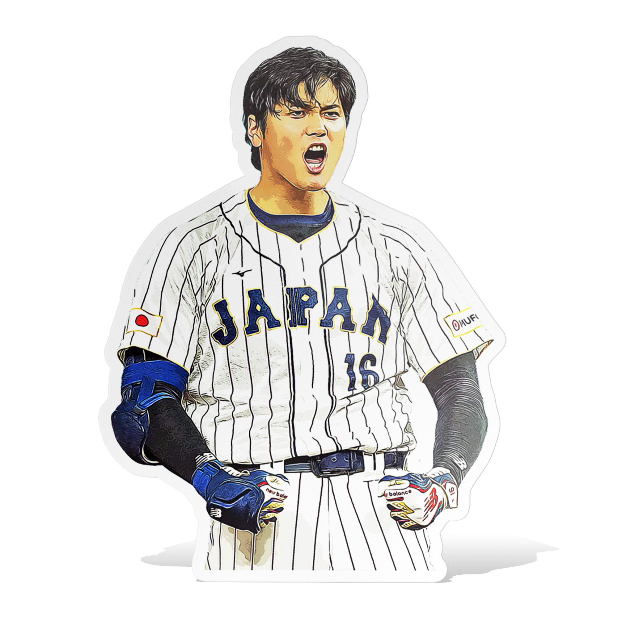 Japanese L Size NEW 2023 Shohei Ohtani WBC Jersey Shirt 16 Samurai