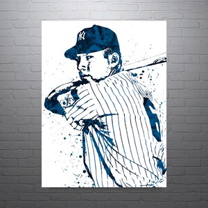Title What Boys Do Antique Vintage Micky Mantle Baseball Card New York Yankees Bike Bicycle Baseball Fine Art Photo Canvas /& Metal Print