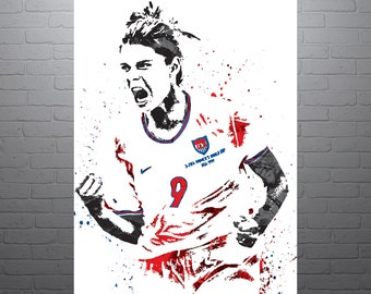 Wall Decor Man Cave Sports Art Print Custo Brandi Chastain USA Soccer Poster Wall Decor Man Cave Sports Art Print Custo Brandi Chastain USA Soccer Poster