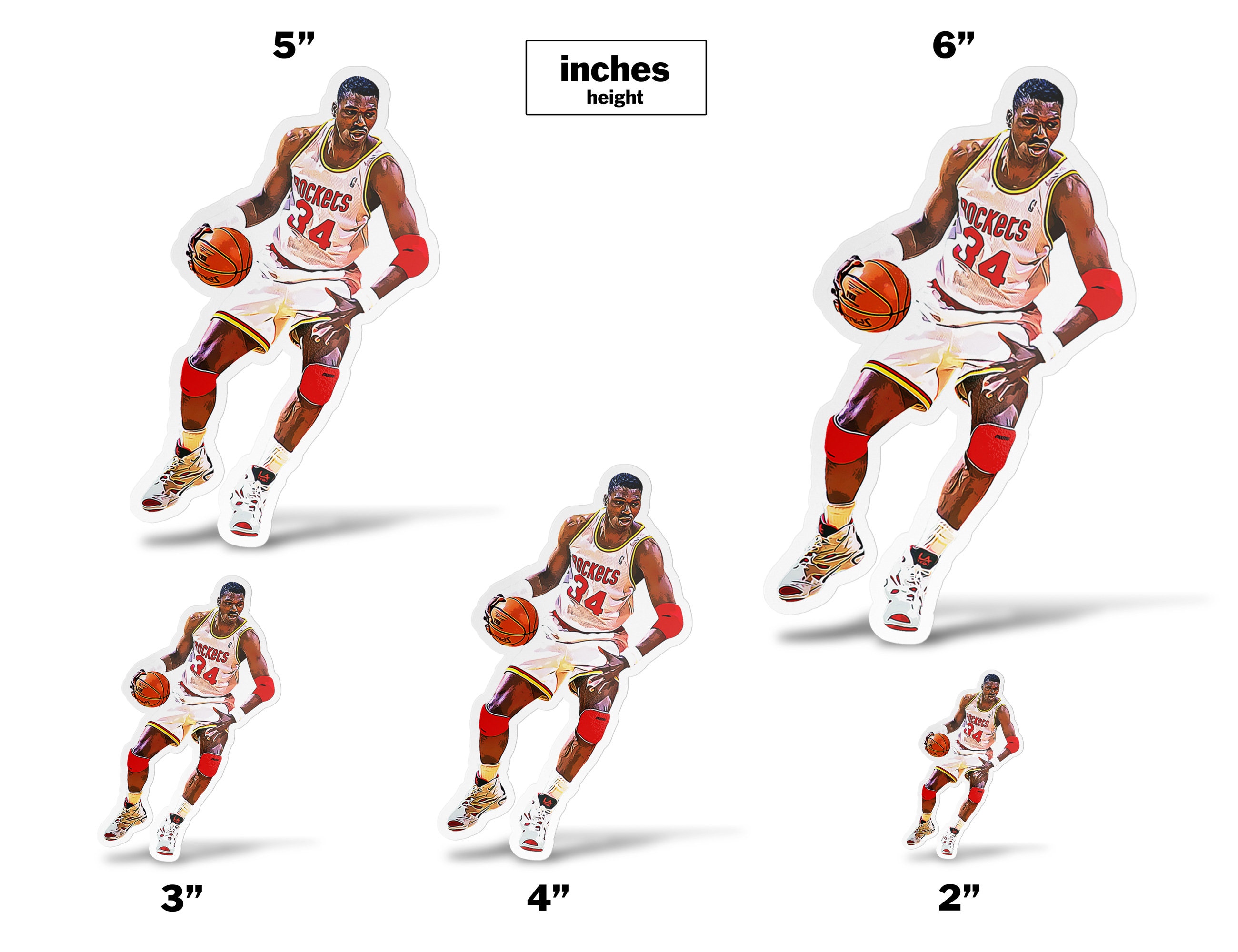 Houston Rockets - NBA Basketbal - Hakeem Olajuwon - - Catawiki