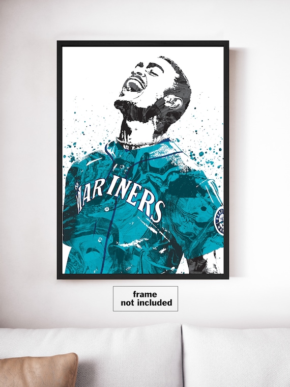 Julio Rodriguez Seattle Mariners Baseball Poster Man Cave 