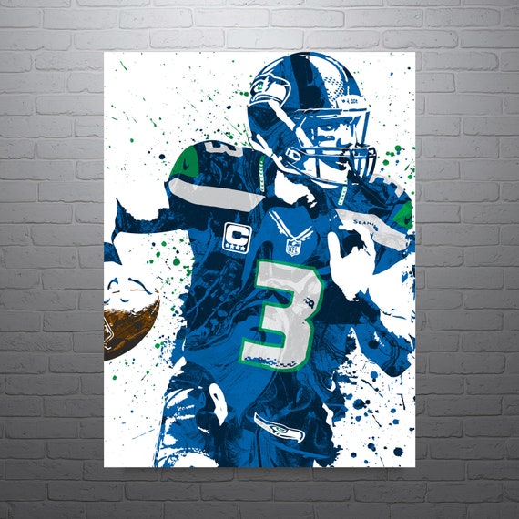 BEST Russell Wilson and Seattle Seahawks Jersey Framing Projects