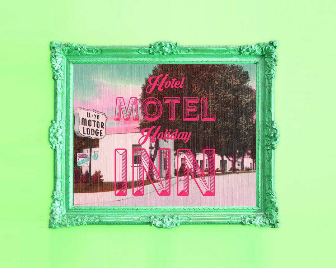 Hotel Motel Holiday Inn Sugahill Gang Poster Rappers Etsy