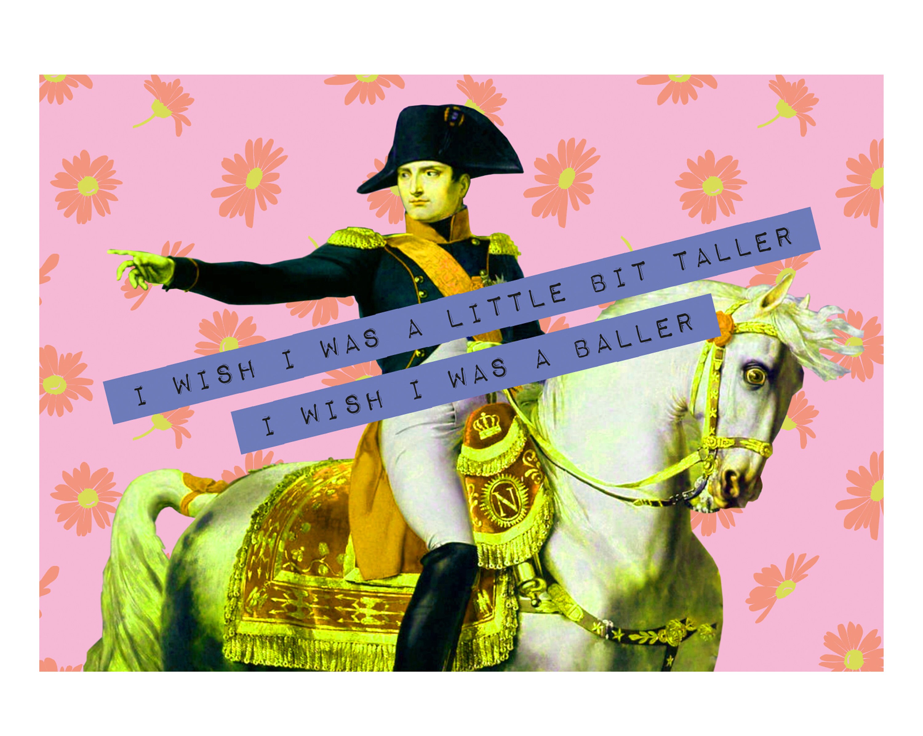 I Wish I Was a Little Bit Taller Skee-lo Napoleon Bonaparte - Etsy
