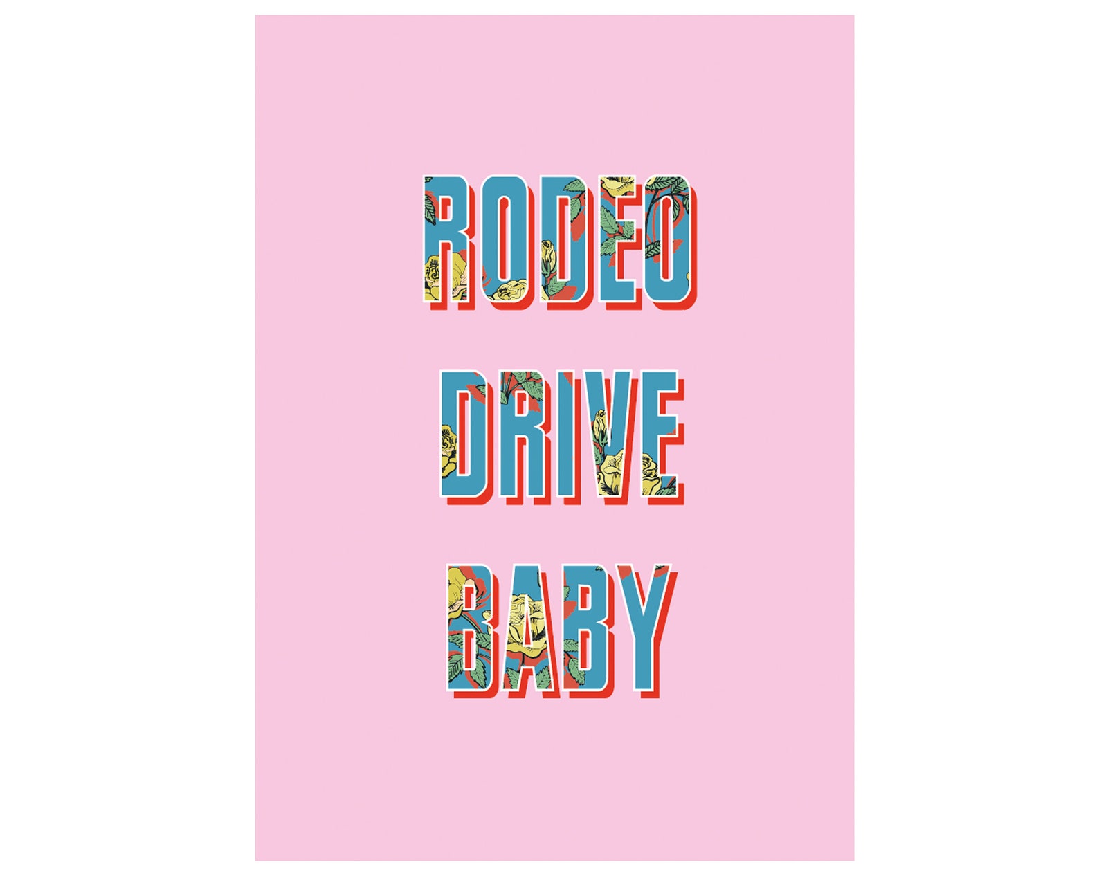 Pretty Woman Rodeo Drive Baby Movie Poster Etsy