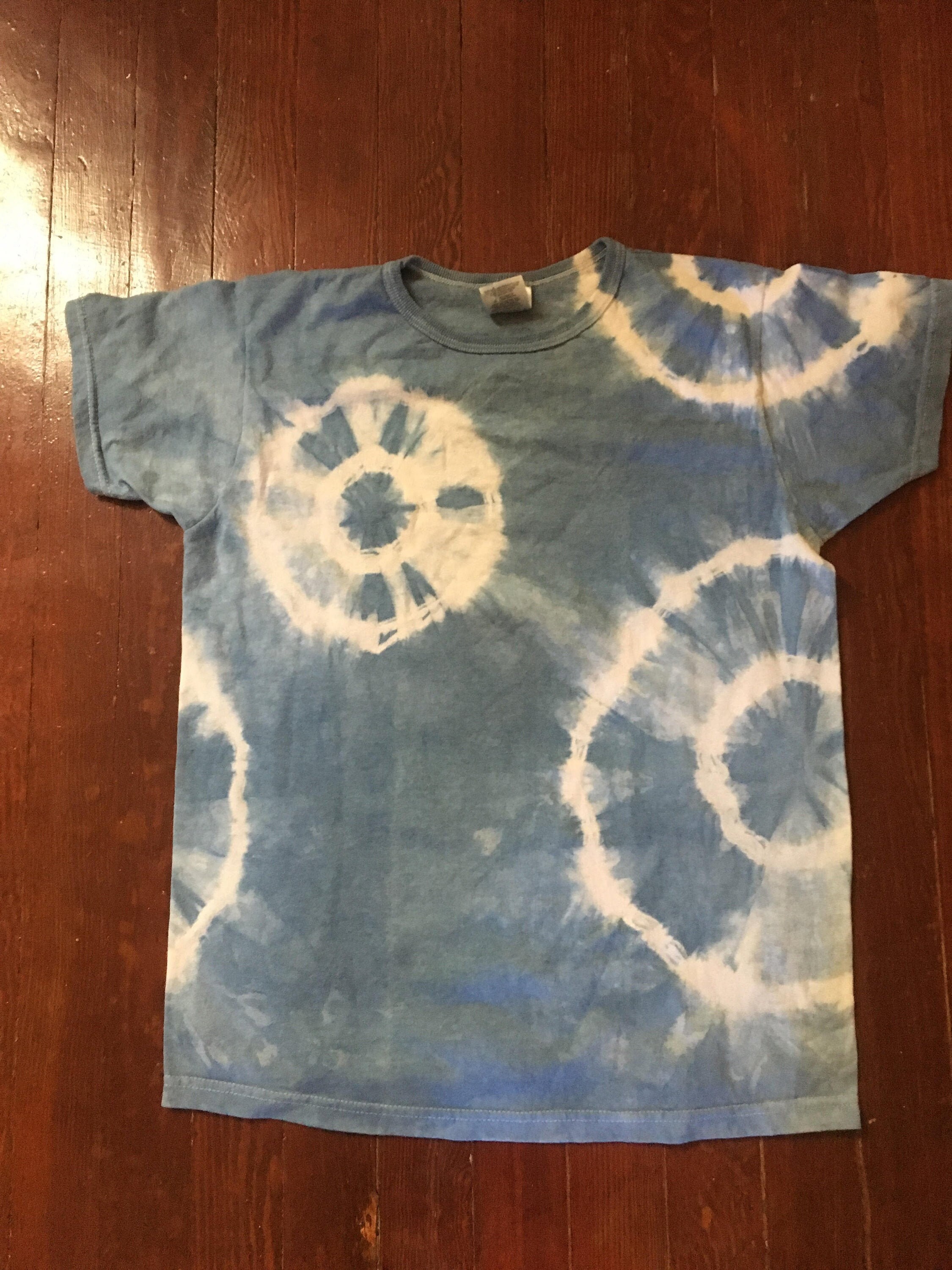 Shibori Tie Dye Tshirt Etsy