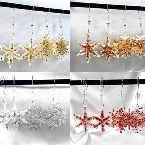 Snowflake Resin Ornaments | christmas, gifts
