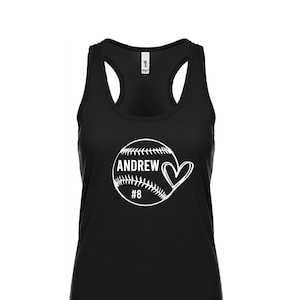 baseball personalized tank svg ﹒ baseball mom tank tops ﹒ baseball shirts ﹒baseball personalized name tanks ﹒ custom number baseball tank