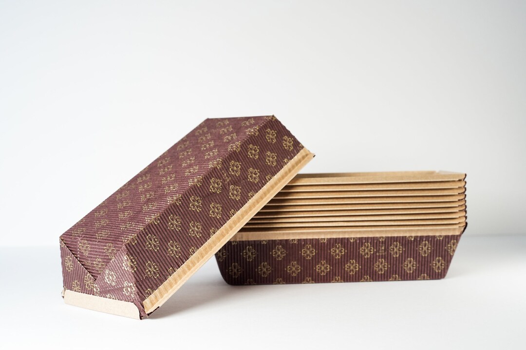 Baking Paper Moulds Quality Trays Pack of 10 Tins Etsy