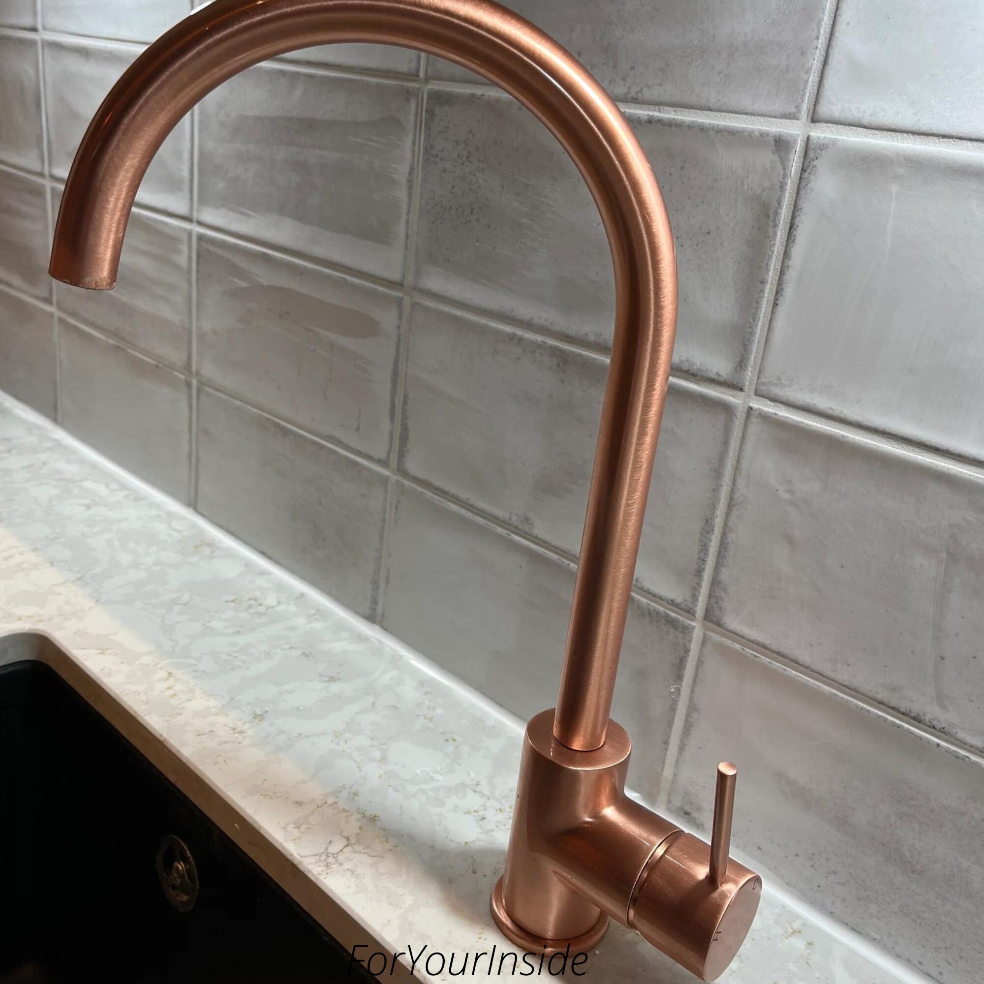 Copper Kitchen Mixer Tap Moroccan Copper Faucet Copper Etsy