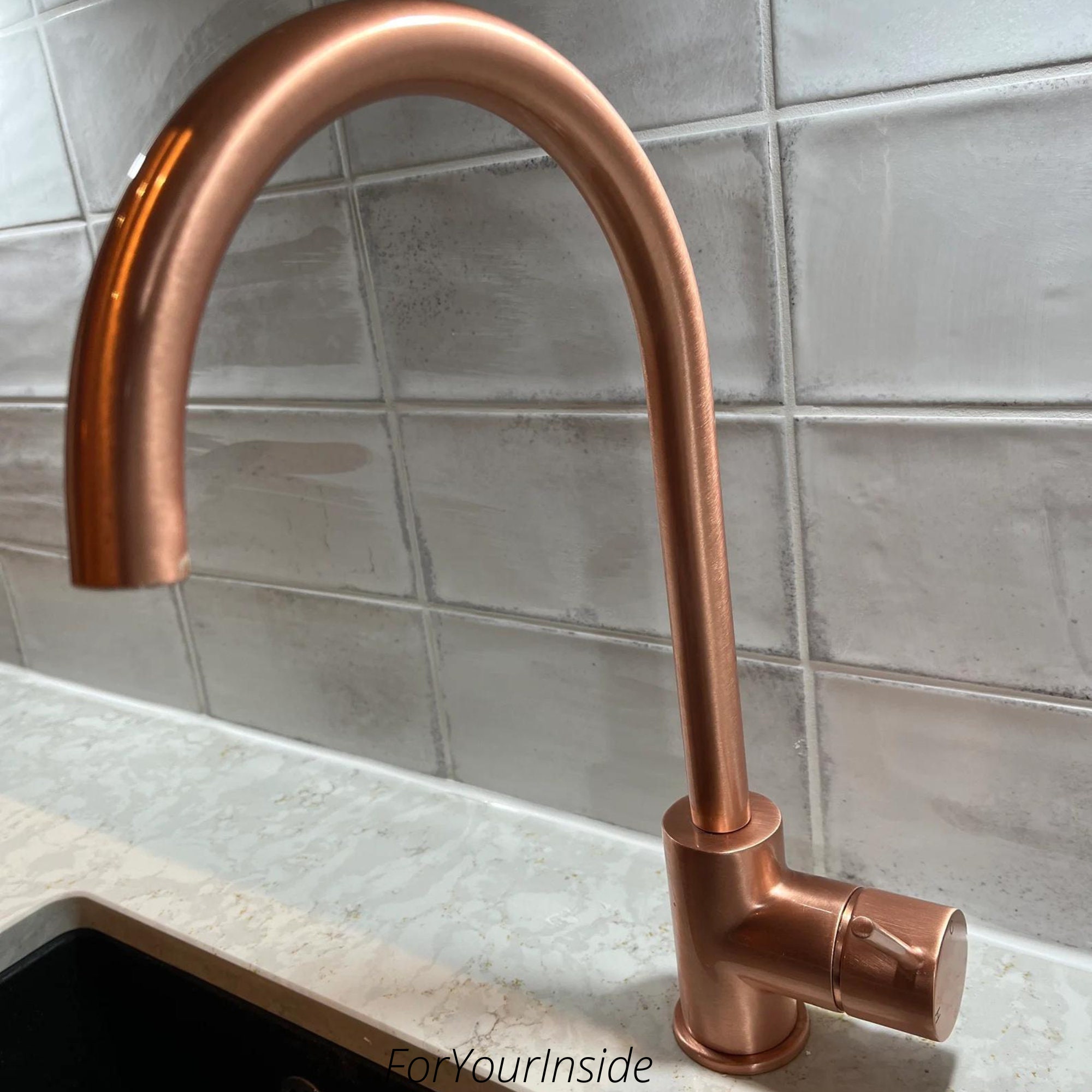 Copper Kitchen Mixer Tap Moroccan Copper Faucet Copper Etsy