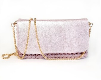 blush evening bags
