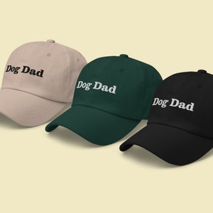 Dog Dad Baseball hat, Dog Dad &quot;Dad Hat&quot;, Dog Dad snapback, Gifts for dog lovers, Gifts for Dog Dad, Hats for Men, Dog Dad Hat