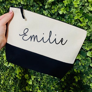 Personalised accessory bag Christmas Teenage girl gift for teenage Girls Cosmetic bag, gift for her makeup bag for bridesmaid age 13 gift