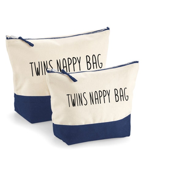 Buy Twins Baby Changing Bag, Twin Changing Pouch Nappy Bag, Twin