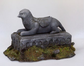 Tabletop Wargame Terrain Lord of the Rings Amon Hen Statue Miniature