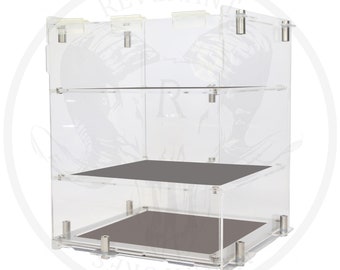 Rampart Wargame Miniature Display and Transport Carry Case