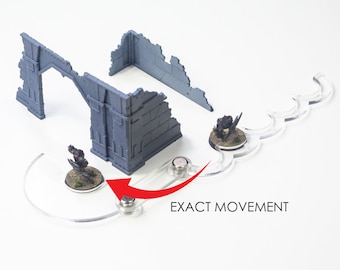 Movement and Control Zone Measuring Tool for Lord of the Rings MESBG