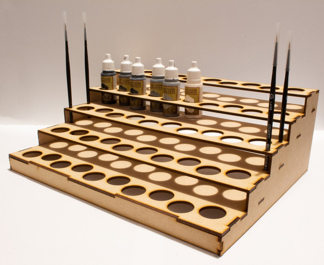 Miniature Paint Rack Stand and Brush Holder - Etsy
