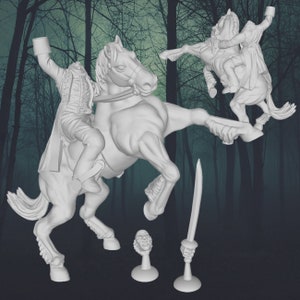 Kopfloser Reiter D&D Miniatur