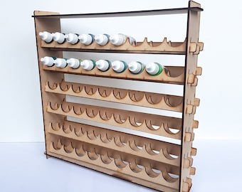 Miniature Paint Dropper Bottle Rack Stand