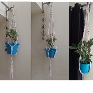 Macrame plant hanger, Macrame hanger, Macrame pot hoder, Boho,  Macrame plant holder