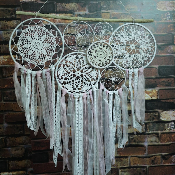 Dreamcatcher hanging over the bed, Large Dream Catcher, Dream Catcher Wall Hanging, Giant Dream Catcher, Dream catcher