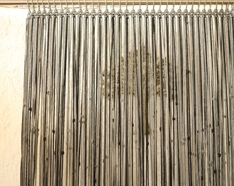 Macrame Door Curtain: Boho Chic Cotton Backdrop, Home Decor