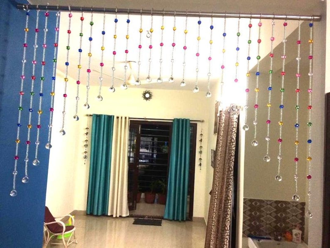 Crystal Beaded Curtain: Elegant Arch Design, Home Decor Partition