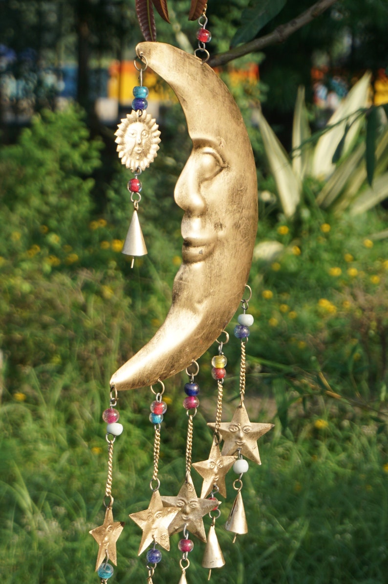 Metal Wind Chime Sun Catcher Wind Chime Metal Wall Hanging Etsy