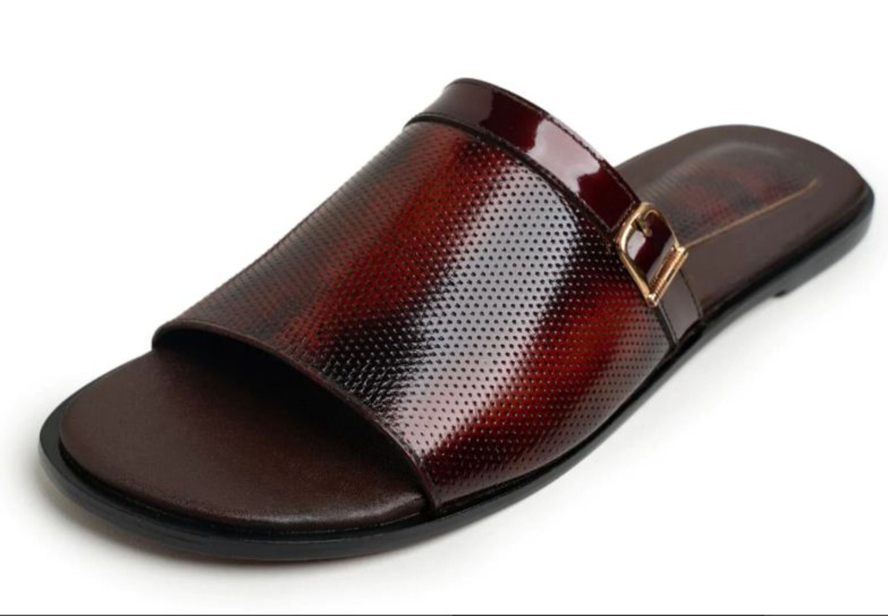 Woven Sandals Leather Mens Two Toned Size Dress Loafers Men's Loafer
