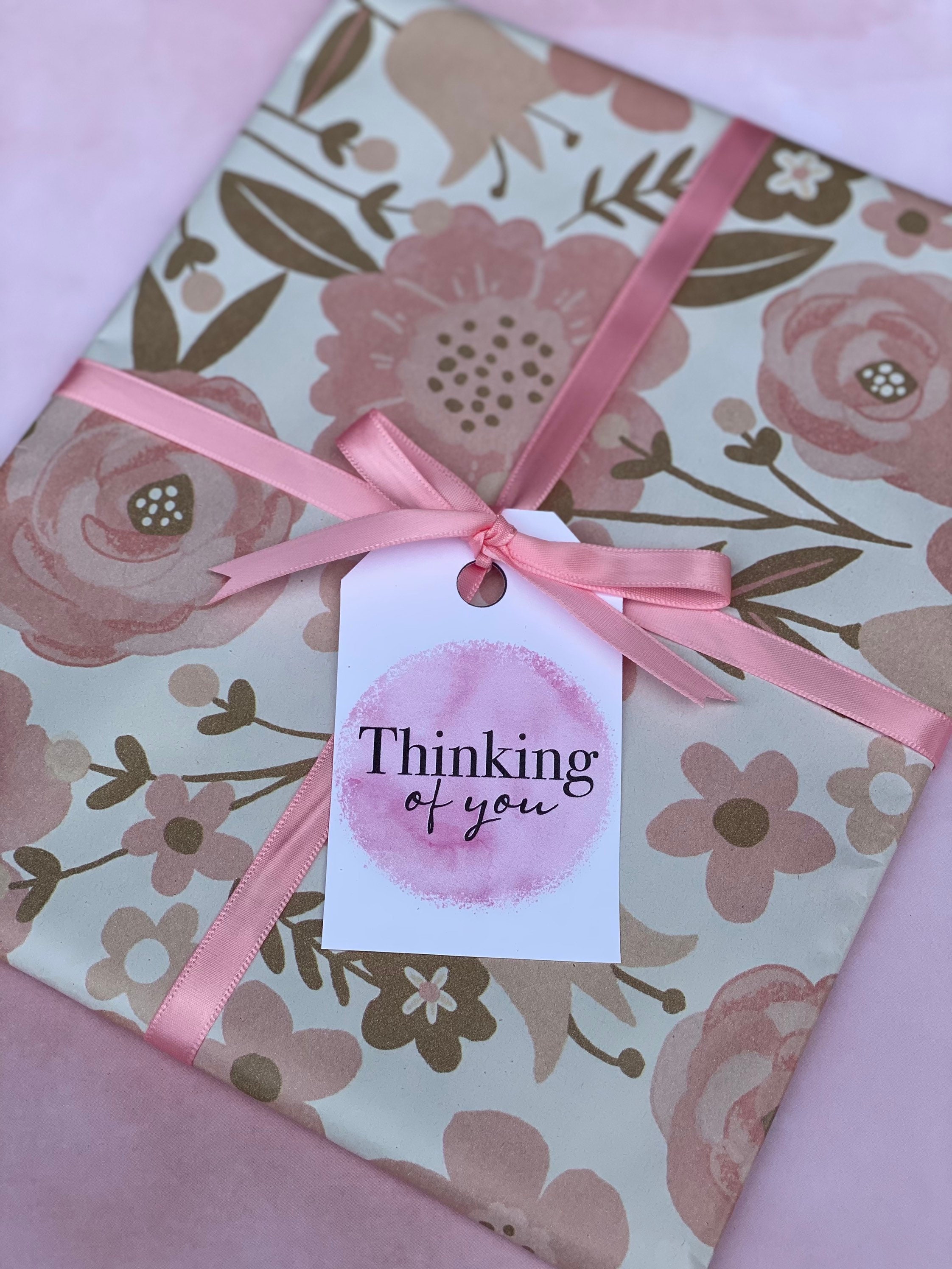 Thinking of You Gift Tag Printable Gift Tags Gift Tags Etsy