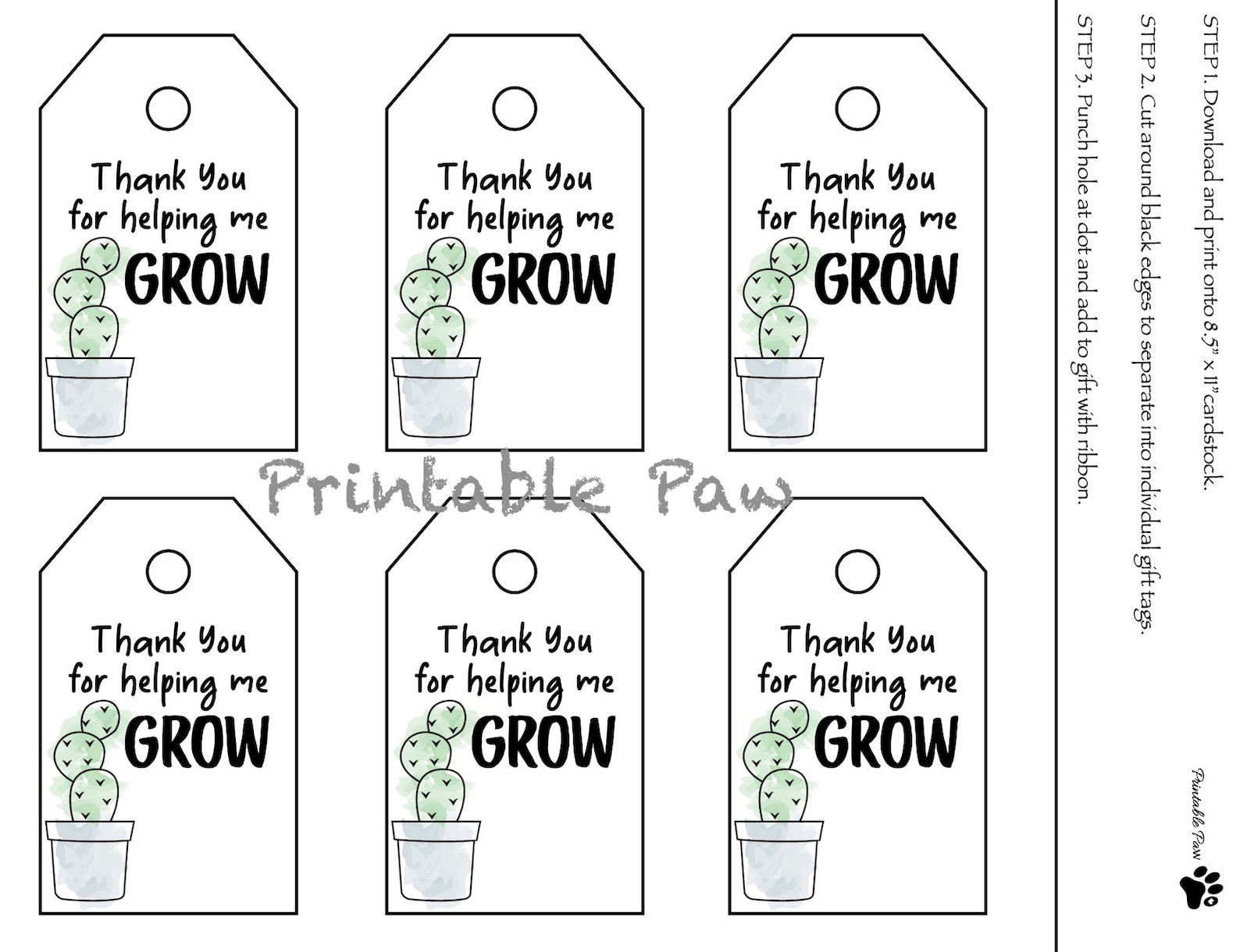 Thank You For Helping Me Grow Tags - Il 1588xN.3033748812 T1rk 