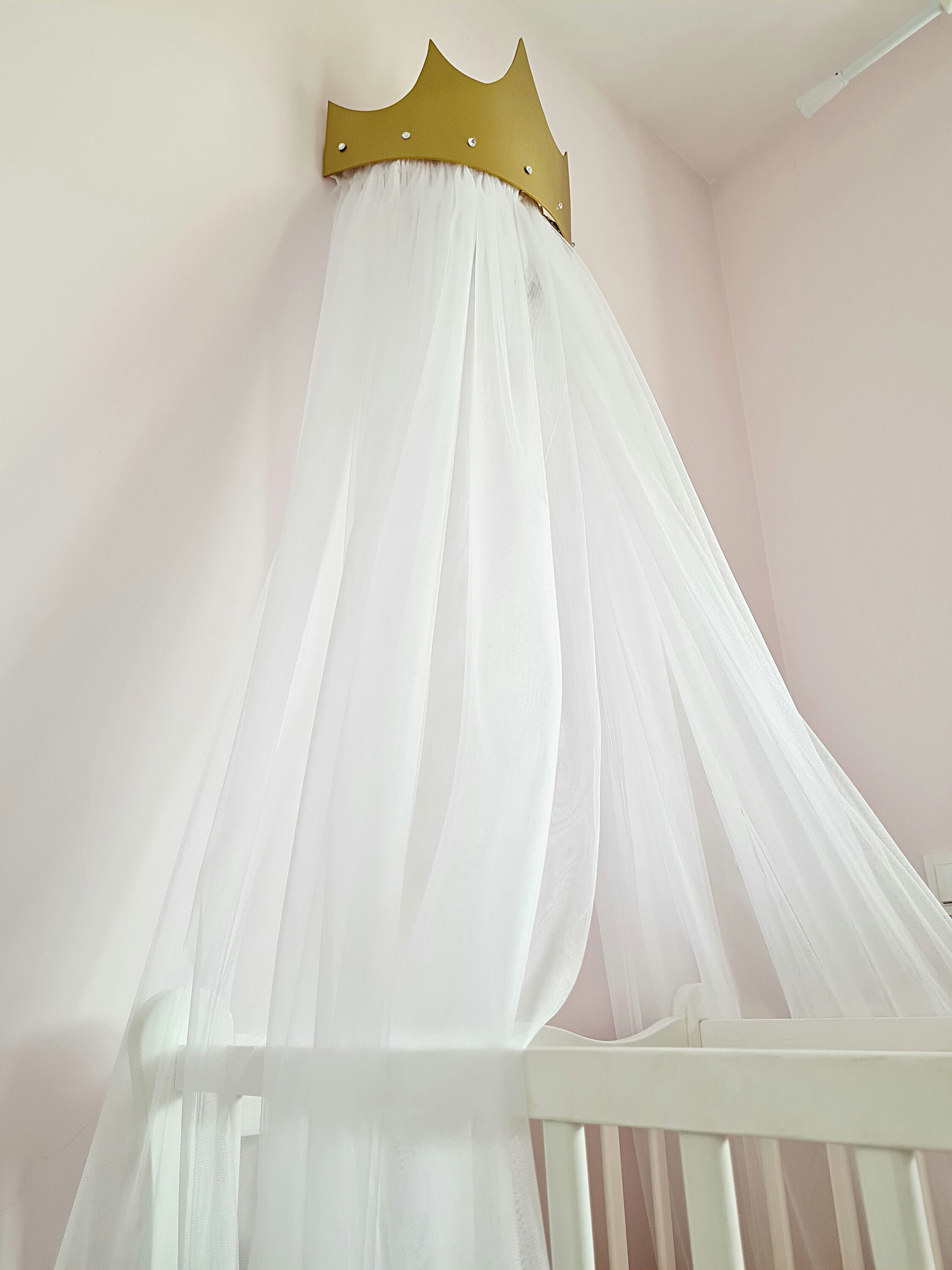 Canopy Cot Crown Bed Canopy Crown Canopy Bedroom Decor Canopy Etsy