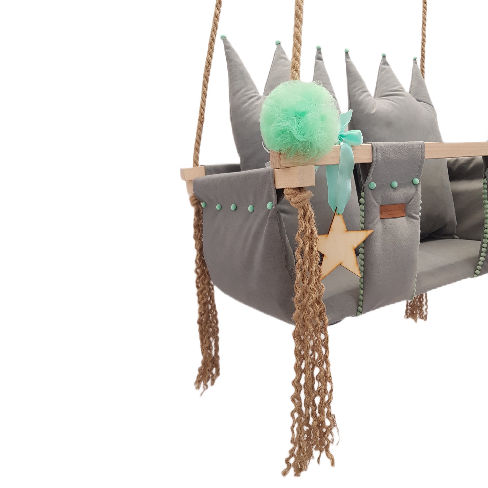 Children's Home Swing for Twins Double Twin Etsy Denmark